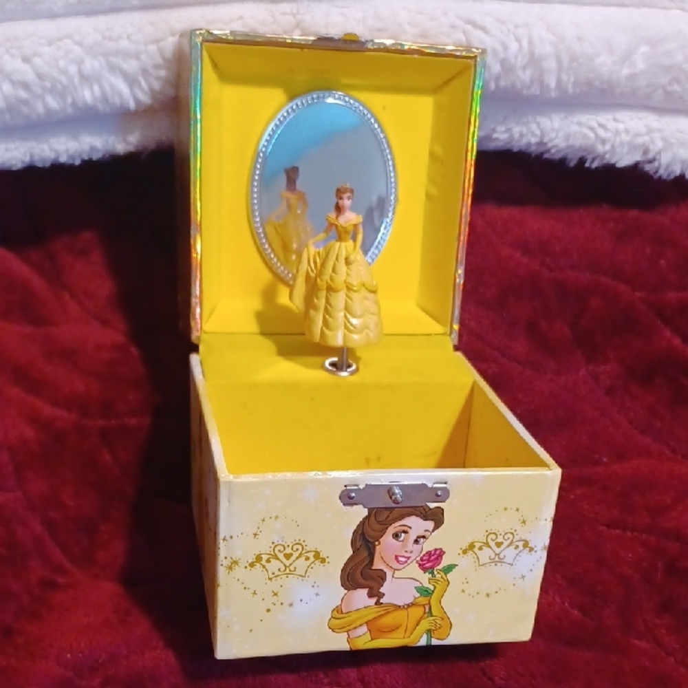 1991 Disney Beauty & The Beast Musicial Jewerly Box